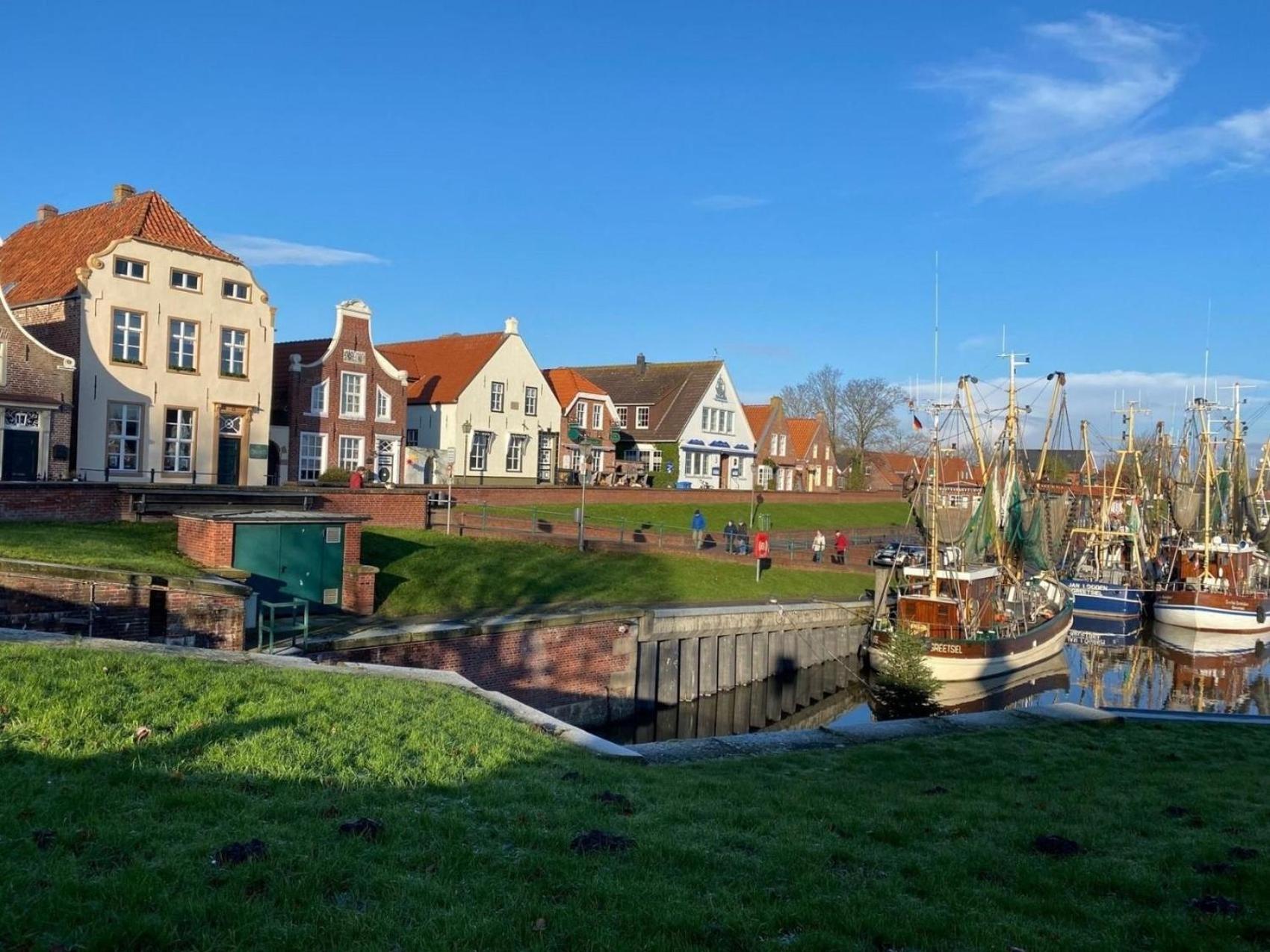 Ferienhaus Sandmann Greetsiel Крумхёрн Экстерьер фото