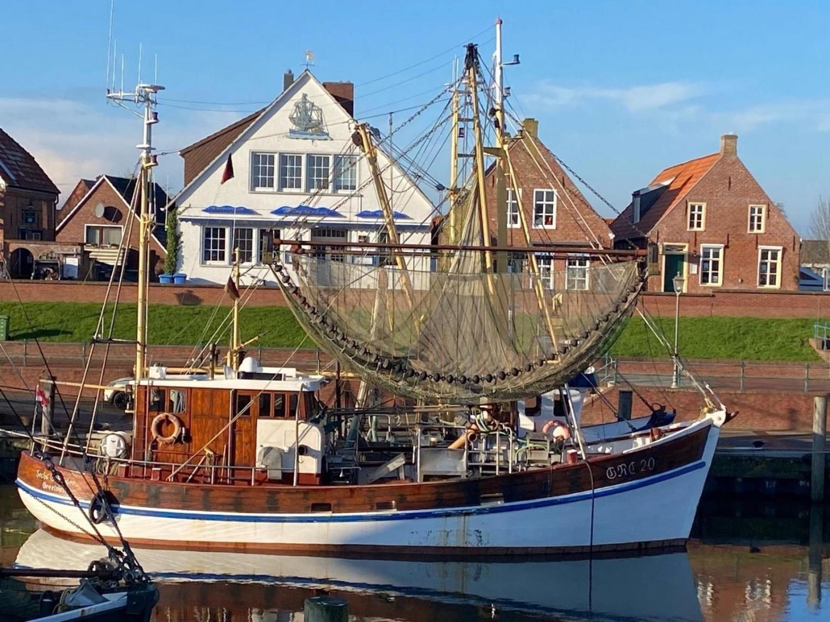 Ferienhaus Sandmann Greetsiel Крумхёрн Экстерьер фото